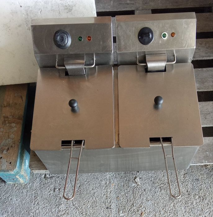 Fritadeira elétrica inox