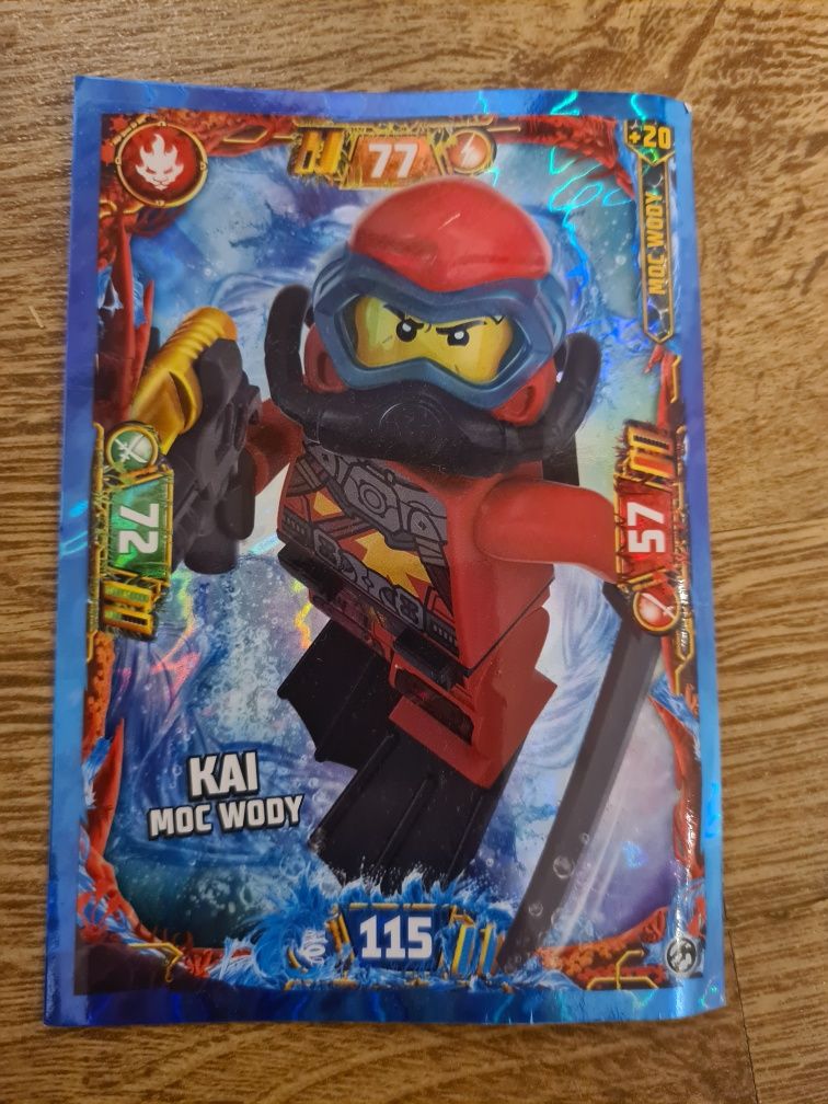 Kai moc wody karta ninjago xxl