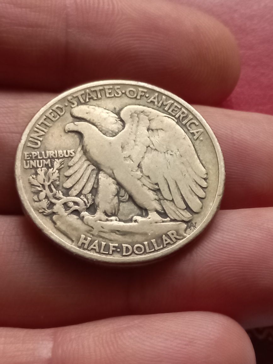USA - Stany Zjednoczone - 1/2 dolara 1942 r. - srebro
