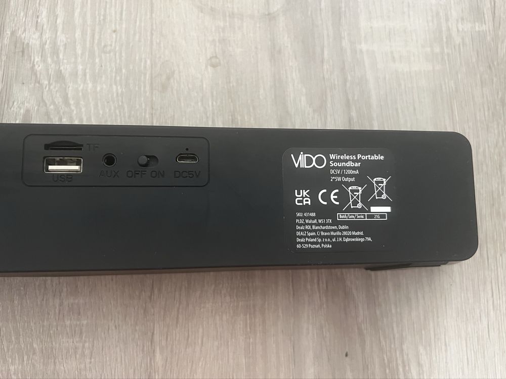 Głośnik Bluetooth radio Vido
