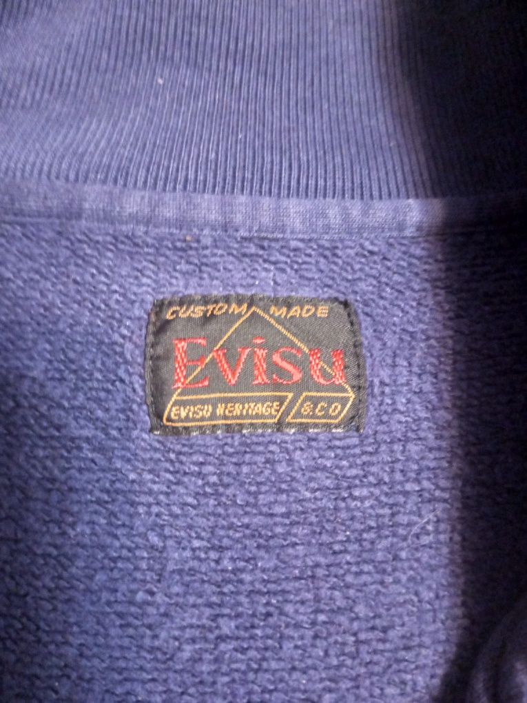 Толстовка ЕVISU  Zip Vintage! Розмір L !