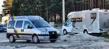 Kamper ekonomiczny fiat scudo