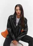 Косуха кожанка mango нова