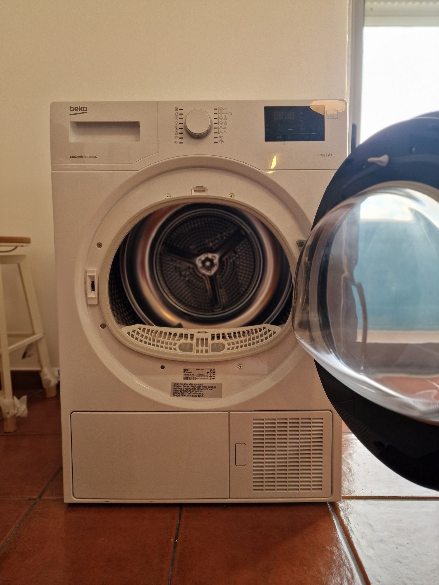 Secador Roupa Beko - Capacidade: 9 kg