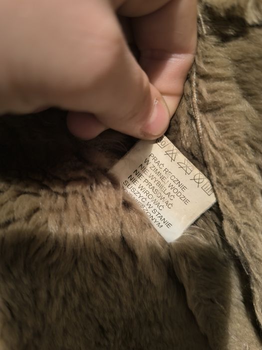 Kurtka ala kożuch Damski