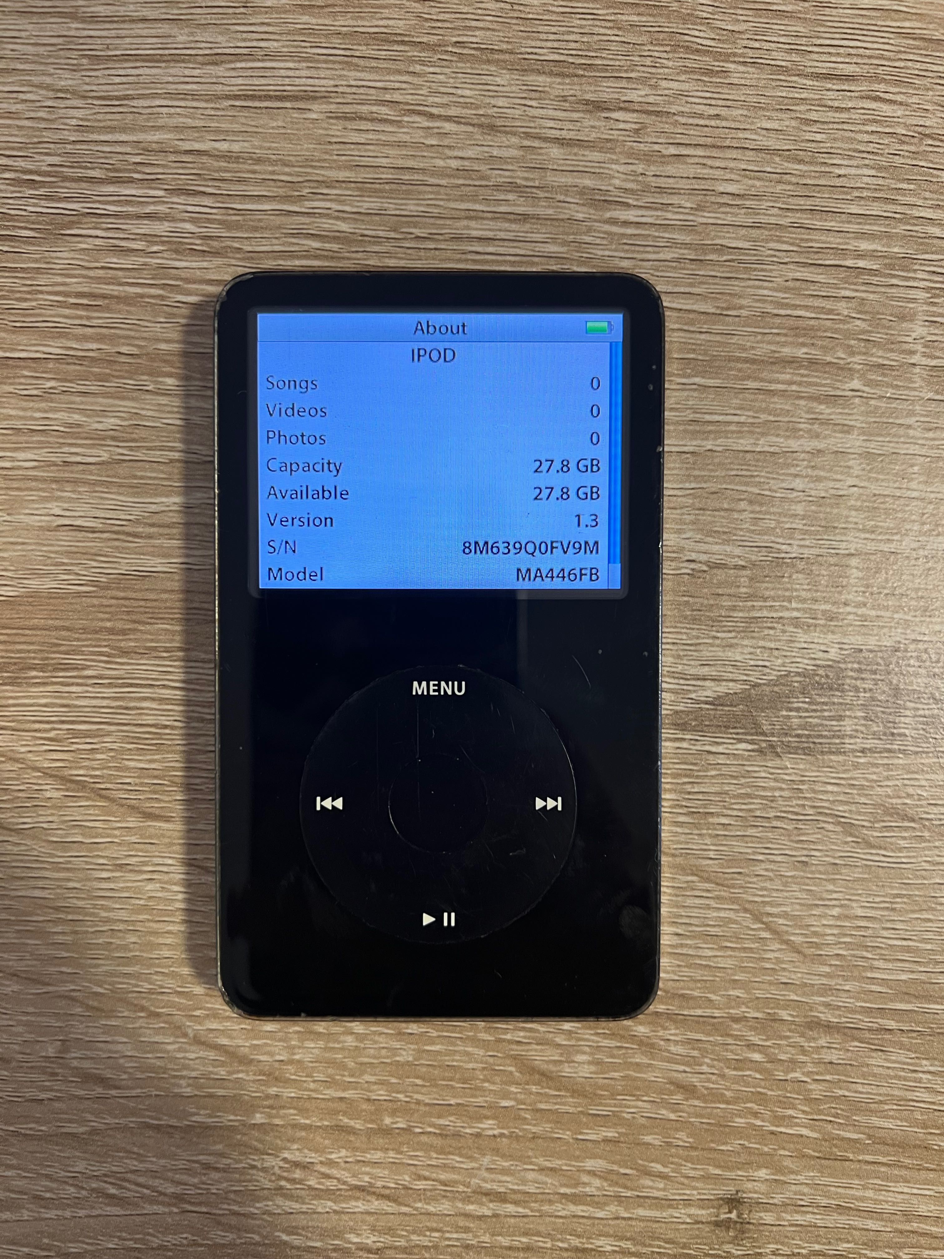 iPod Classic 5ª Geração – 30 GB
