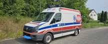 Ambulans karetka Volkswagen Crafter  model 2013r salon P.L A.M.Z Kutno
