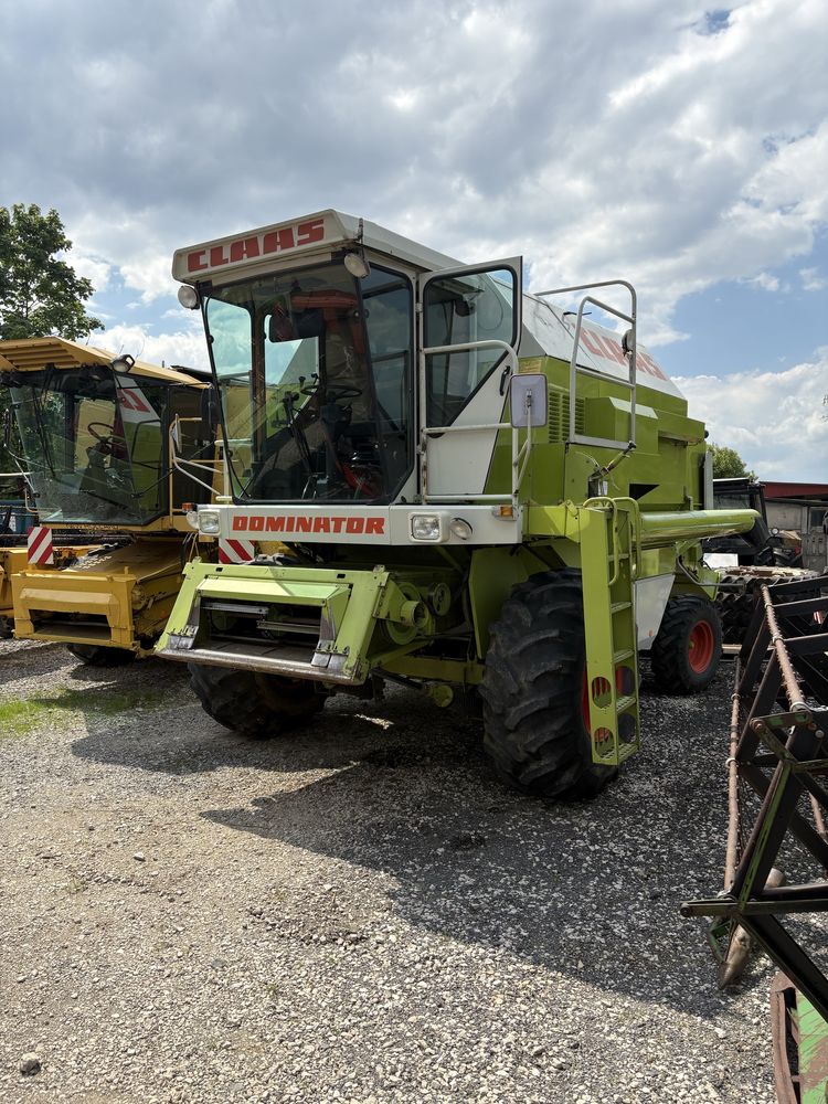 Claas Dominator 98s sieczkarnia przystawka do rzepaku klima heder