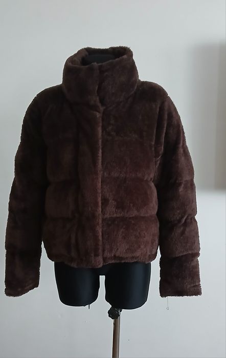 Коричневий кожушок ASOS