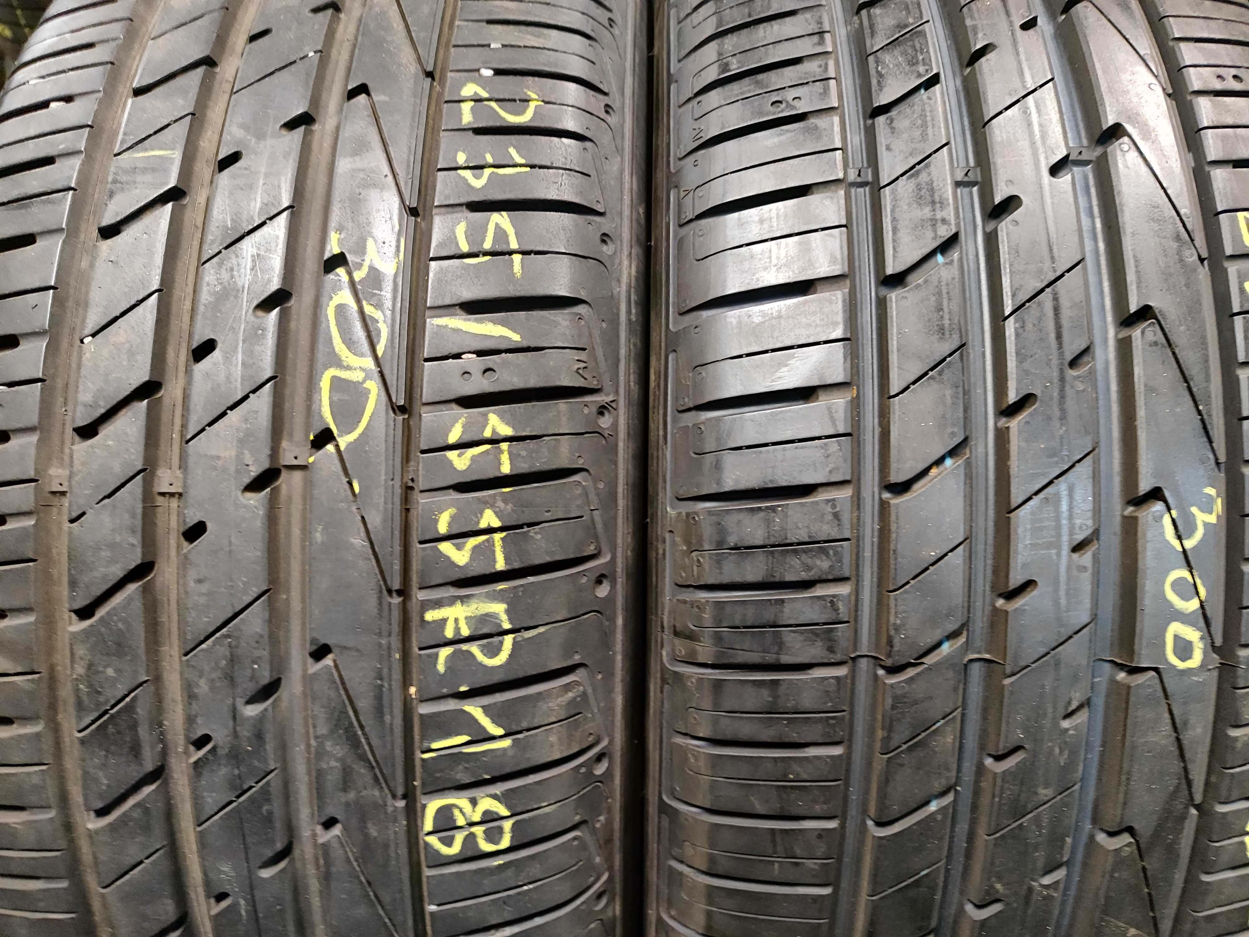 Używane opony letnie 235/55R18 100V HANKOOK VENTUS S1evo2 SUV.