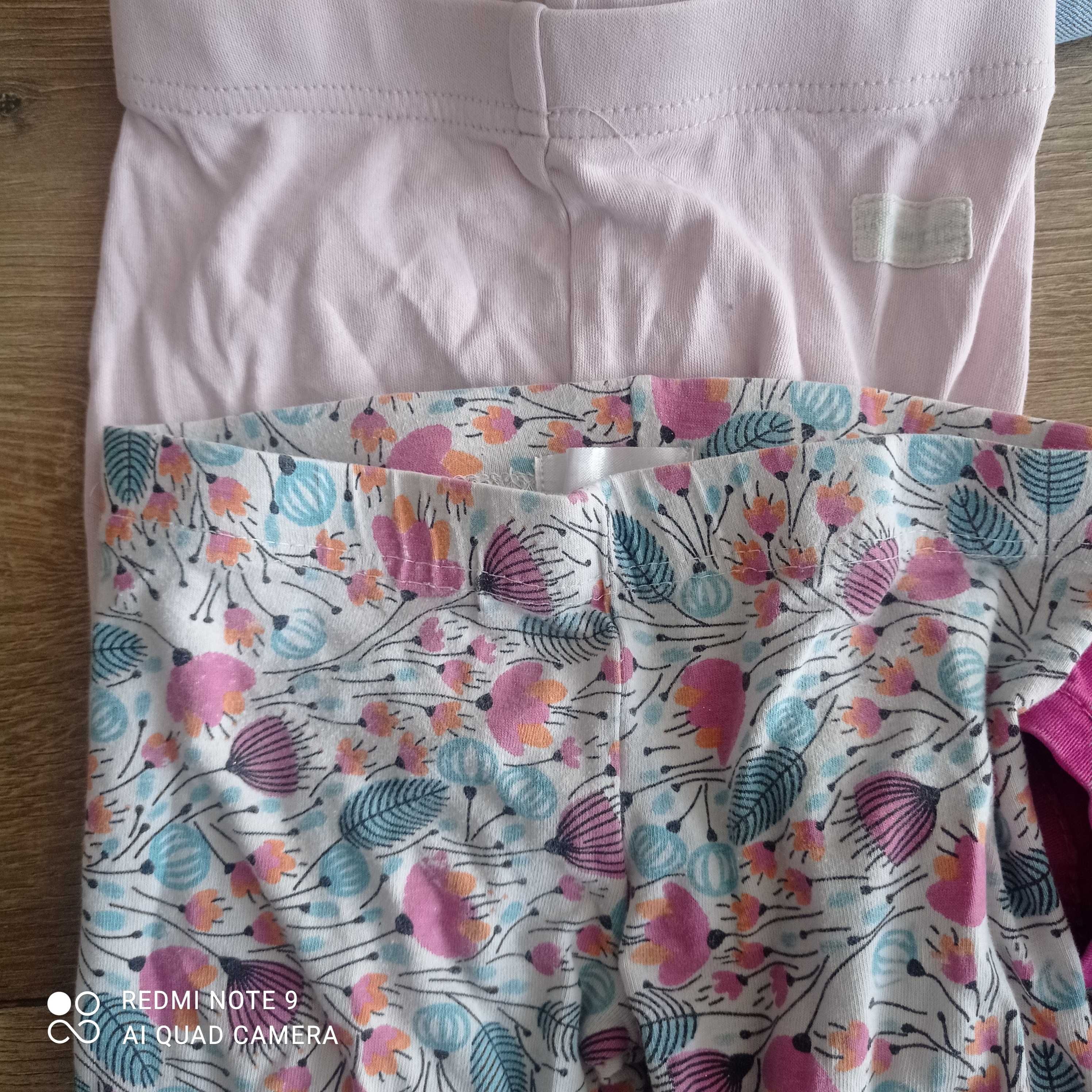 Zestaw rozmiar 98 spodnie legginsy ideał cool club