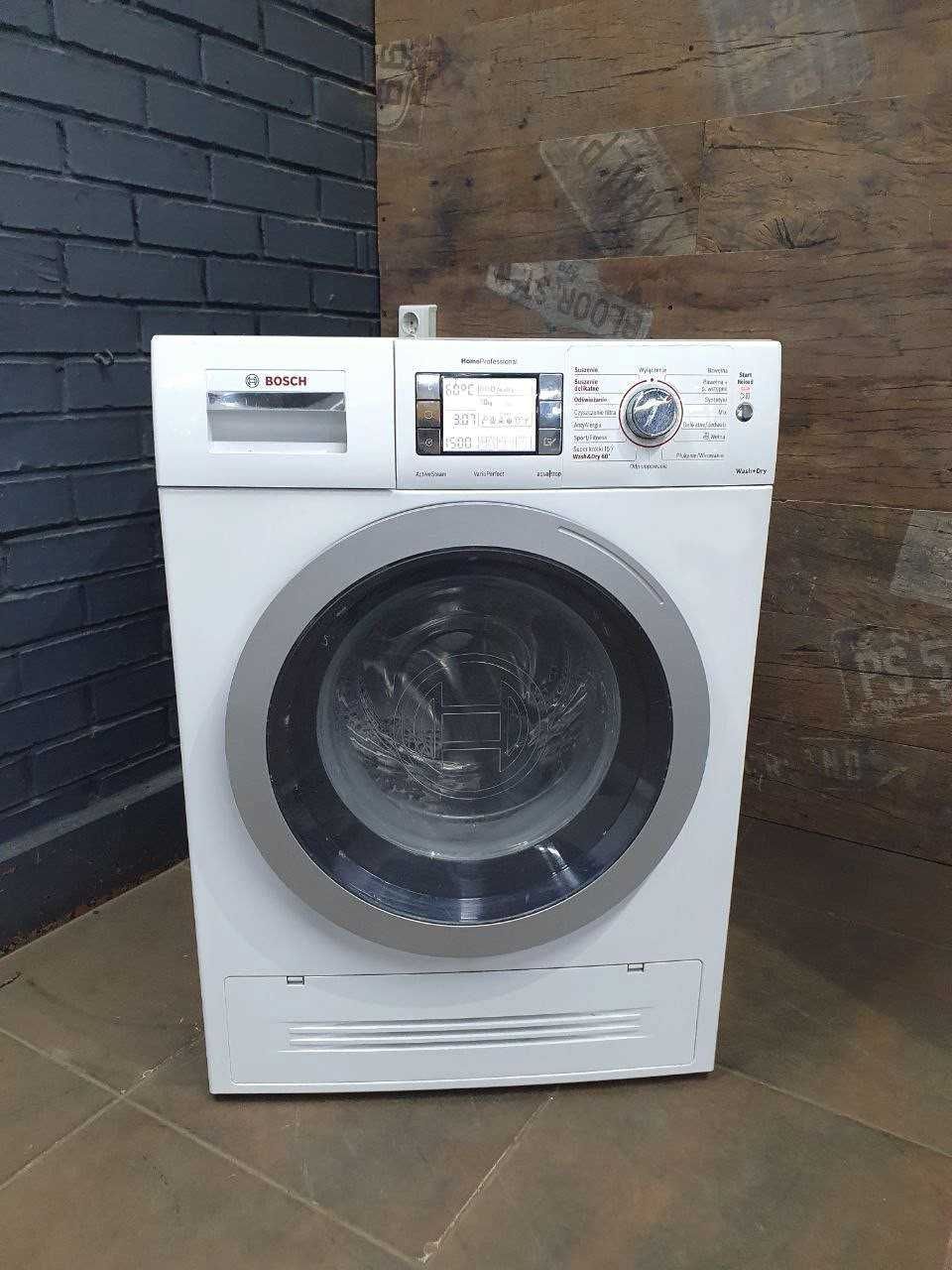 Премиум стиральная + сушильная машина Bosch WDU28590OE состояние новой
