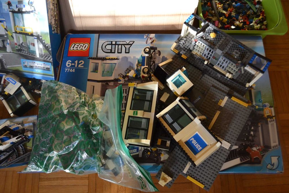 Klocki Lego City Komisariat Policja i inne ok. 18 kg MIKS