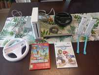 Konsola Nintendo Wii, mega zestaw.