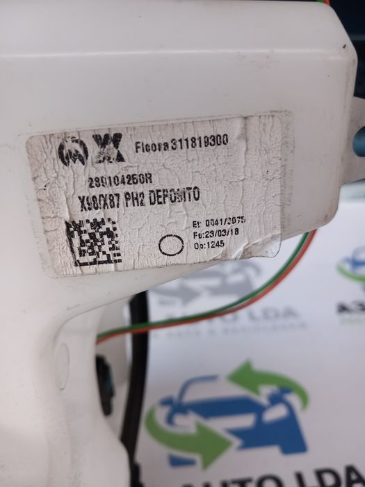 Depósito reservatório de limpa vidros Renault Clio 4