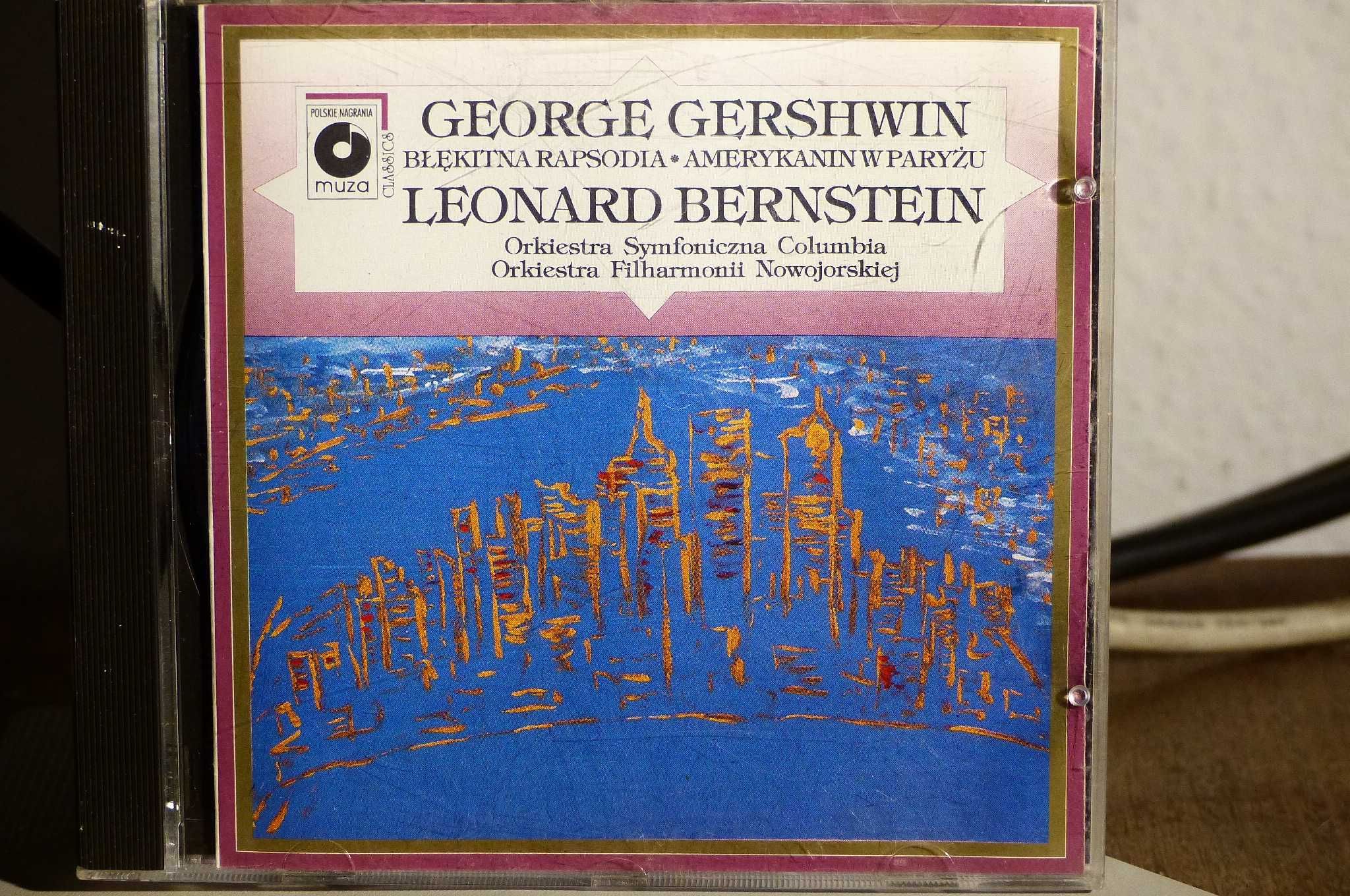 CD George Gershwin Bernstein Błękitna Rapsodia Amerykanin W Paryżu