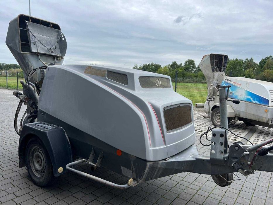 Mixokret pompa do betonu mixman d4 bs z koszem 690 motogodzin