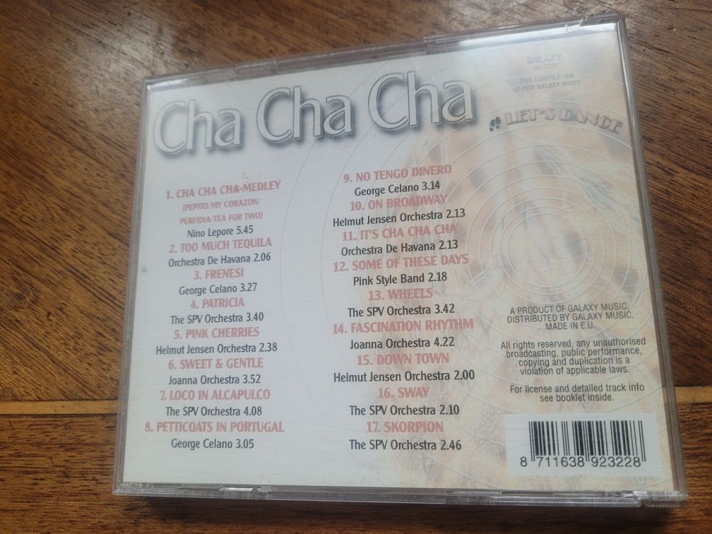 CD Let's Dance - Cha Cha Cha (Ballroom collection)2000 Galaxy