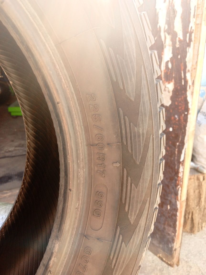 Шины 225/60 r17 в идеальном состоянии зимние