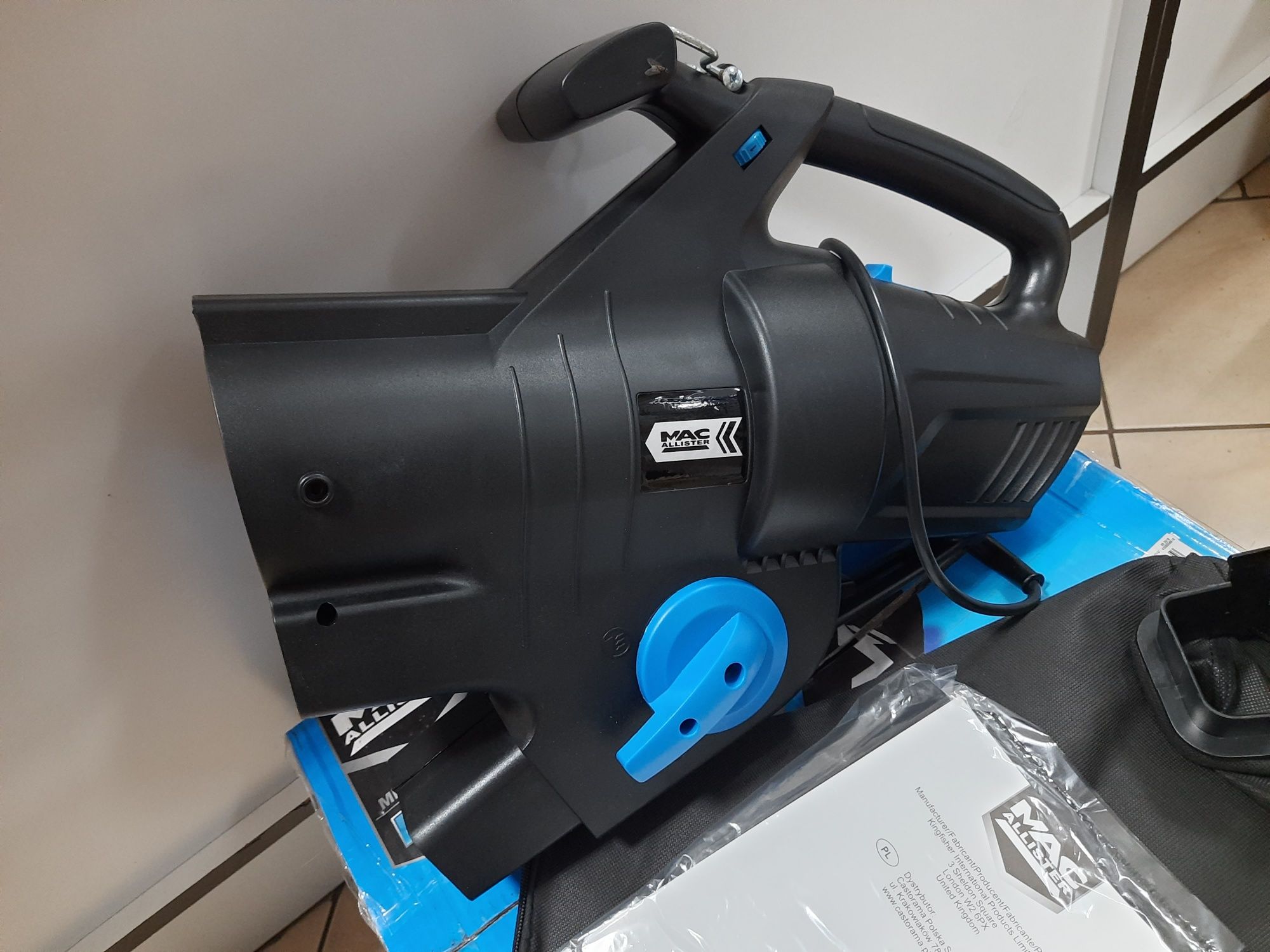 Odkurzacz ogrodowy MAC 2800W NOWY