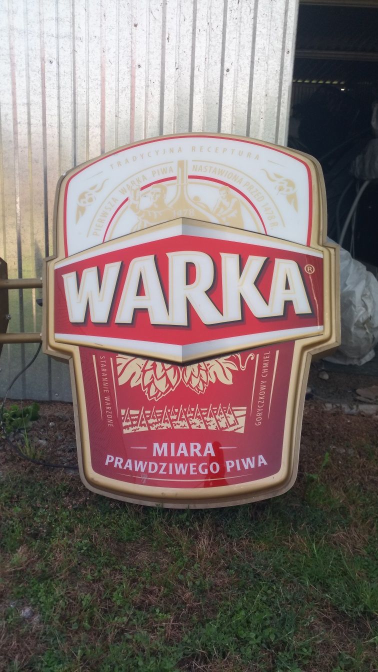 Neon podświetlany warka