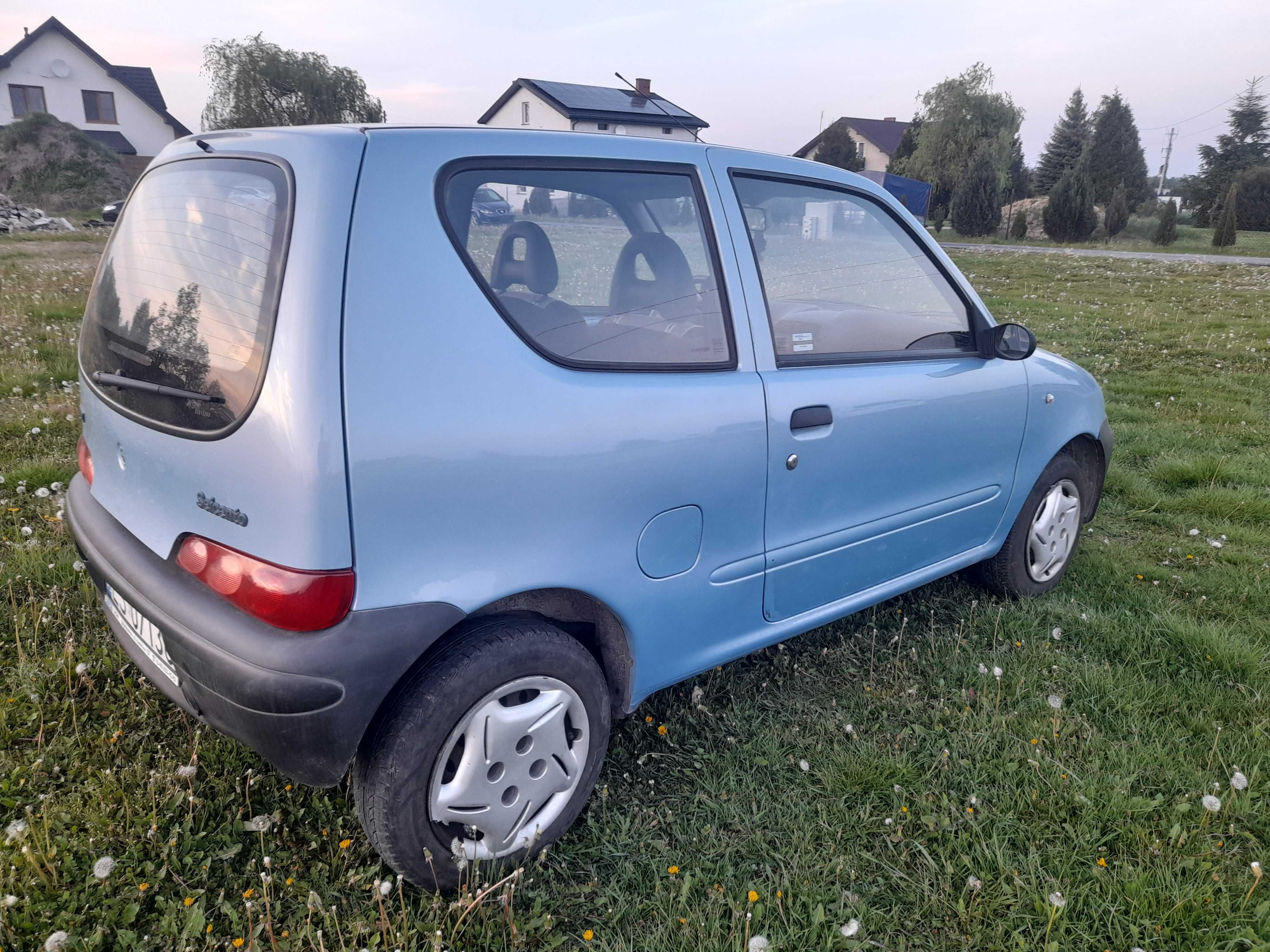 Fiat Seicento 1.1 + LPG. Zadbany