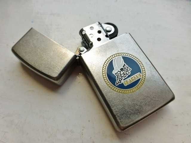 Super Zapalniczka Zippo Slim Wietnam Korea US Army Navy Seabees