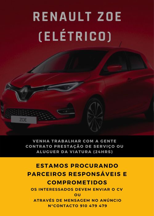 Aluguer viatura para Uber