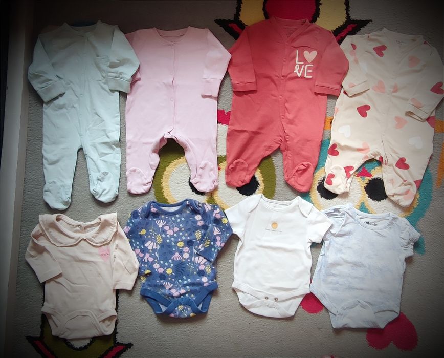 Zestaw ogrodniczki śpiochy body