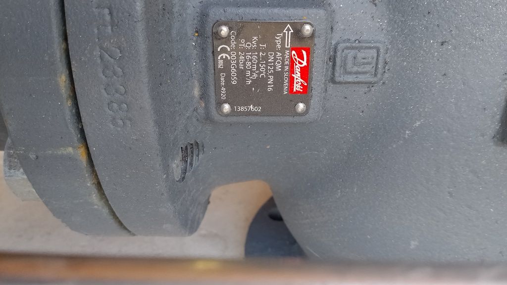 Regulator Danfoss AFQM Dn125 Pn16 Kvs160