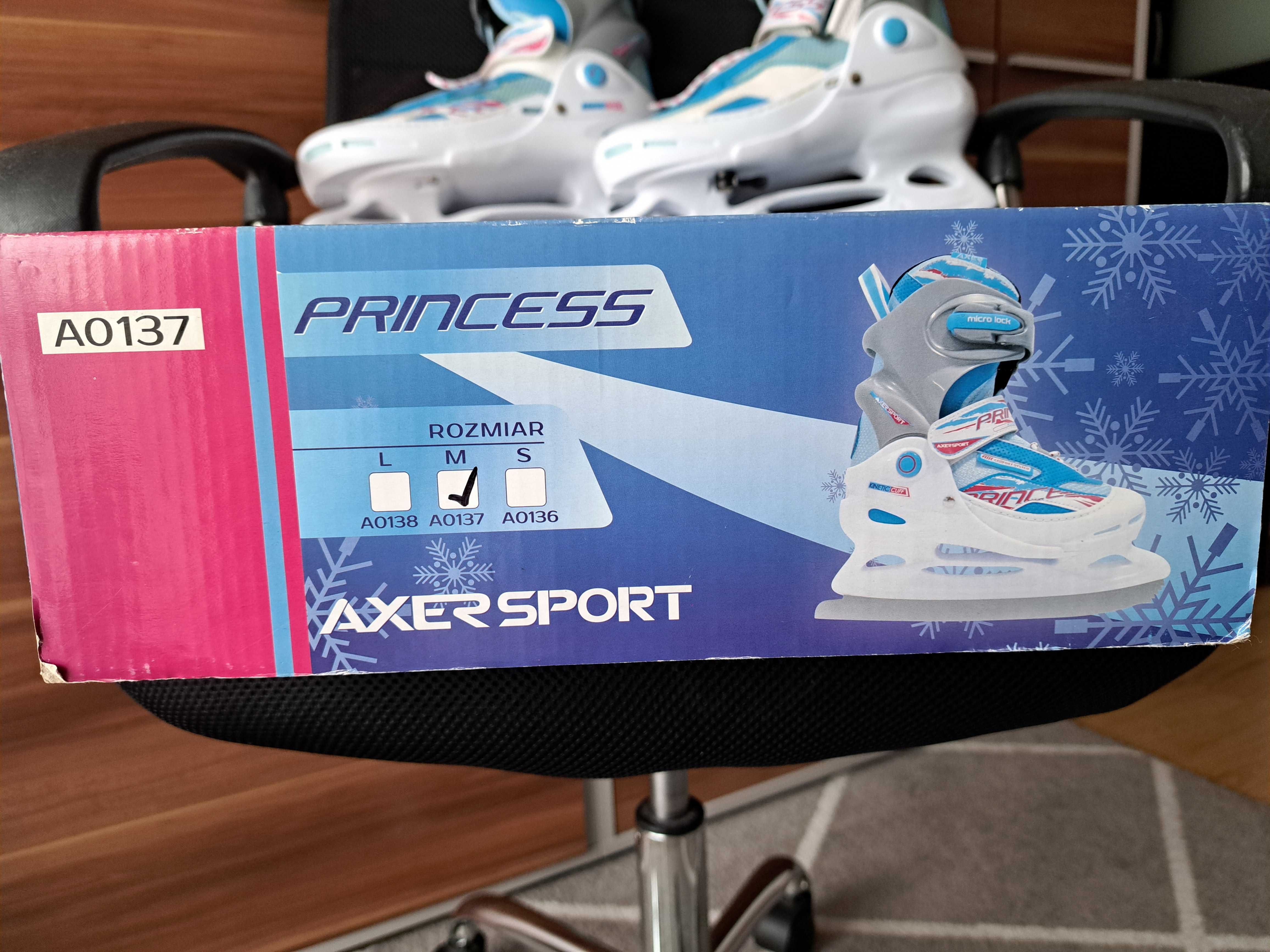 Łyżwy regulowane Axer Sport Princess