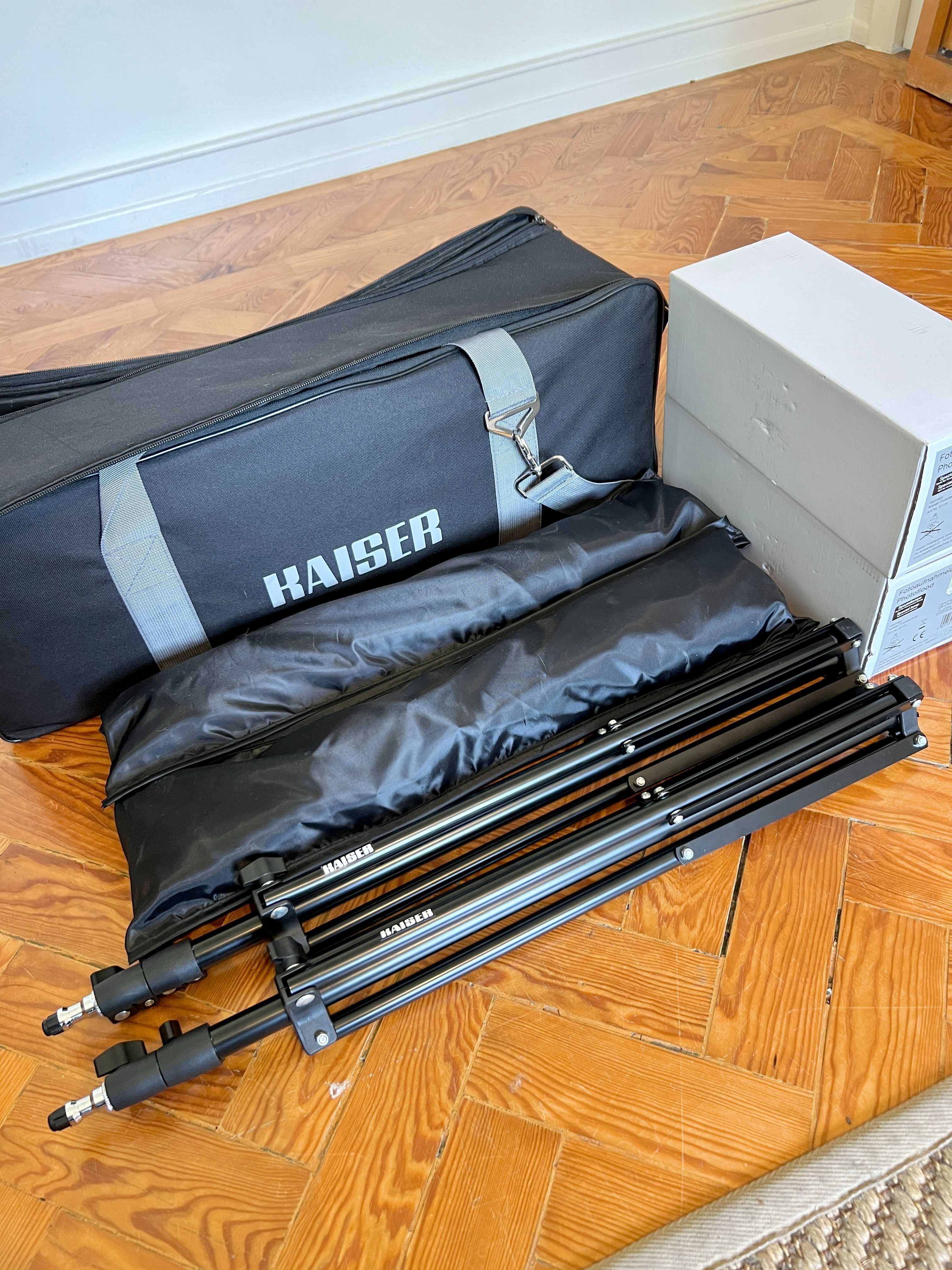 Iluminação para fotografia e vídeo — KAISER Kit