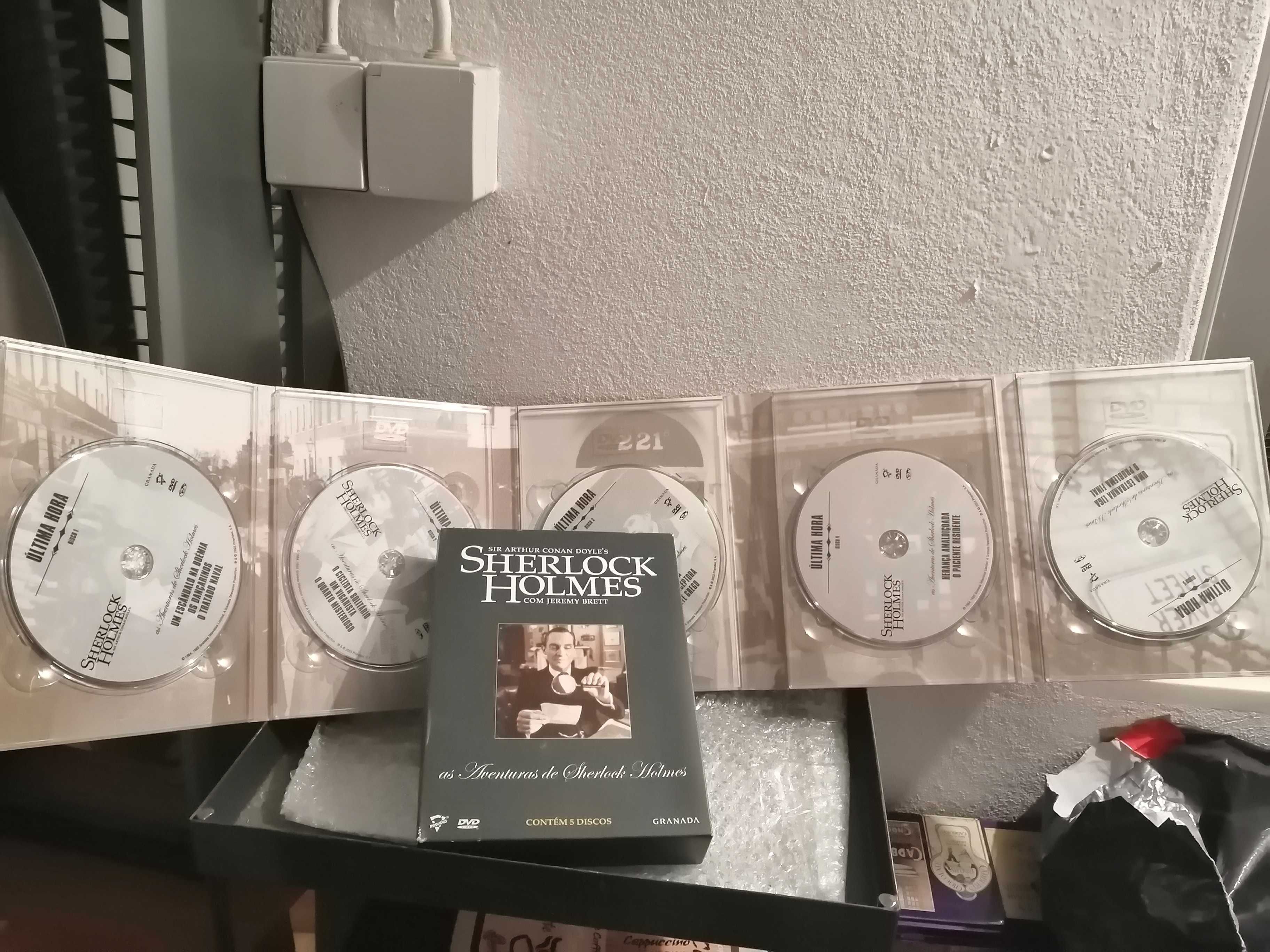 DVD 's Sherlock Holmes vários