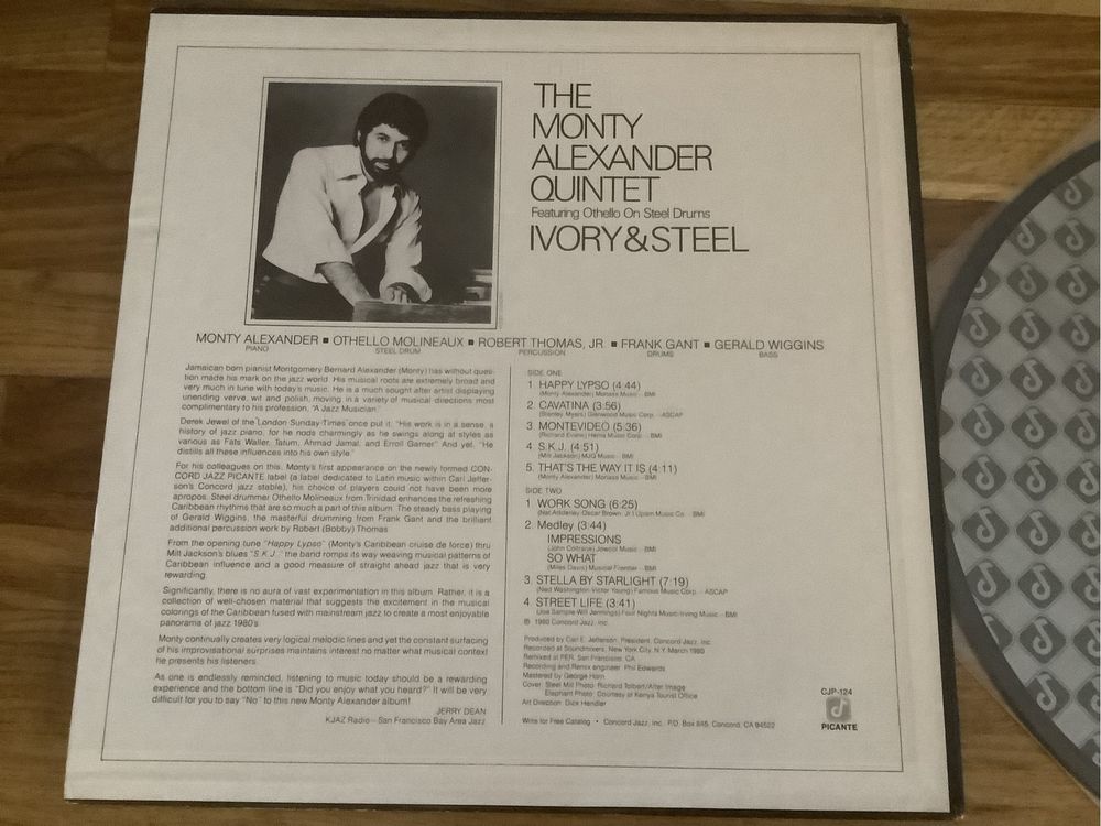 Пластинка The Monty Alexander Quintet Ivory & Steel