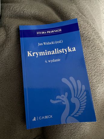 książka Kryminalistyka 4. wydanie - Jan Widacki