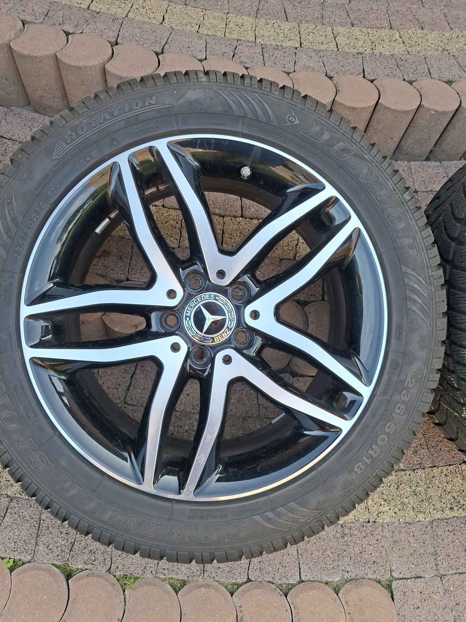 Felgi Mercedes 18" 5x112 Opony zimowe  235/50/18