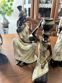 Esculturas africanas em resina