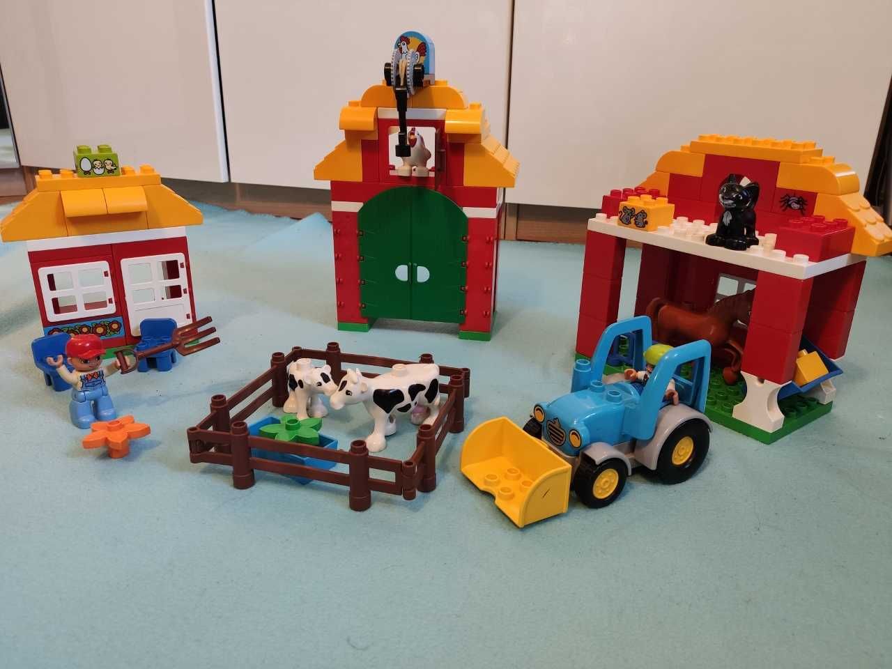 Lego Duplo  Duża farma traktor zwierzęta gospodarstwo 10525