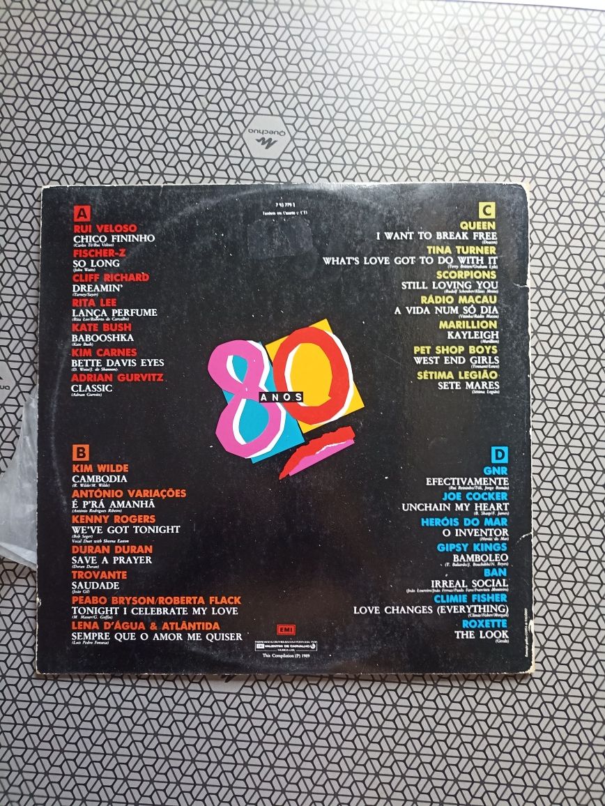 Vinil coletânea portuguesa