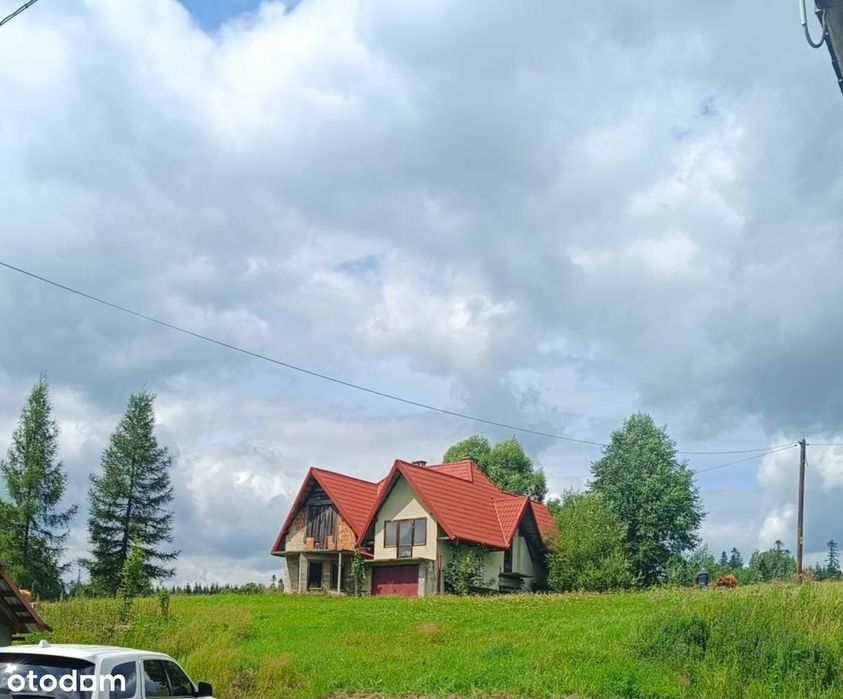 Dom z 6 pokojami w malowniczej okolicy z widokiem na Babią Górę