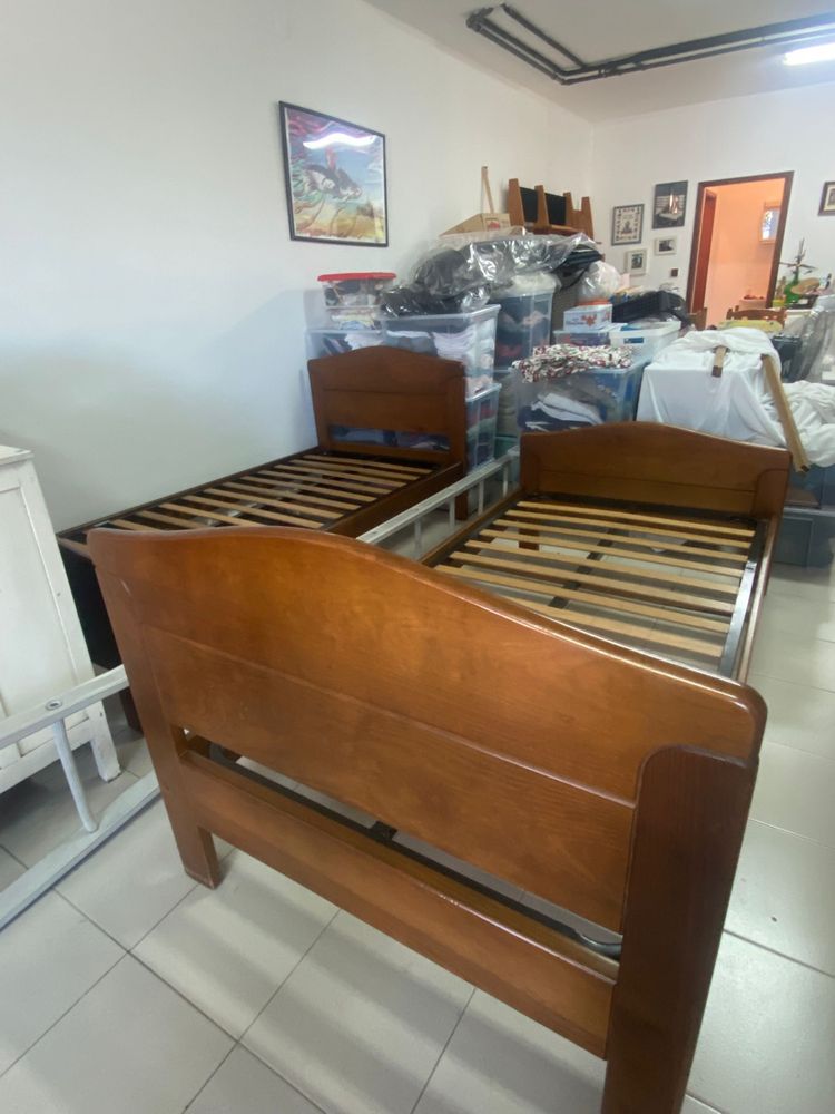 Duas camadas em madeira