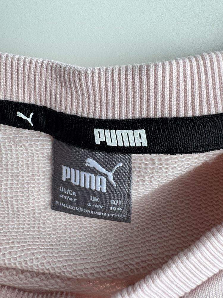 світшот puma 3-4 роки 104 розмір на дівчинку