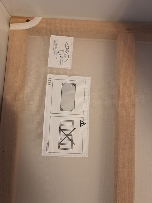 ŁÓŻECZKO IKEA komplet z materacem IKEA