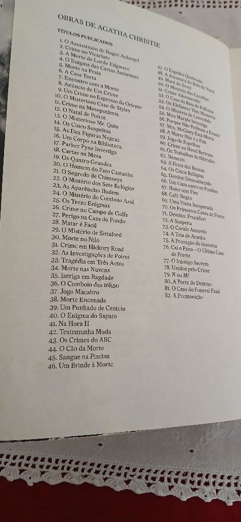 A premonição de Agatha Christie