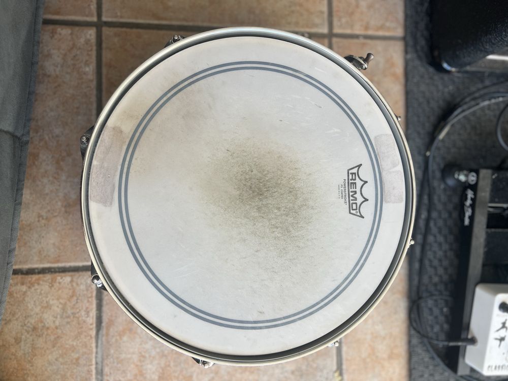 Tarola GRETSCH ENERGY 14” x 5,5” com pele REMO POWERSTROKE.