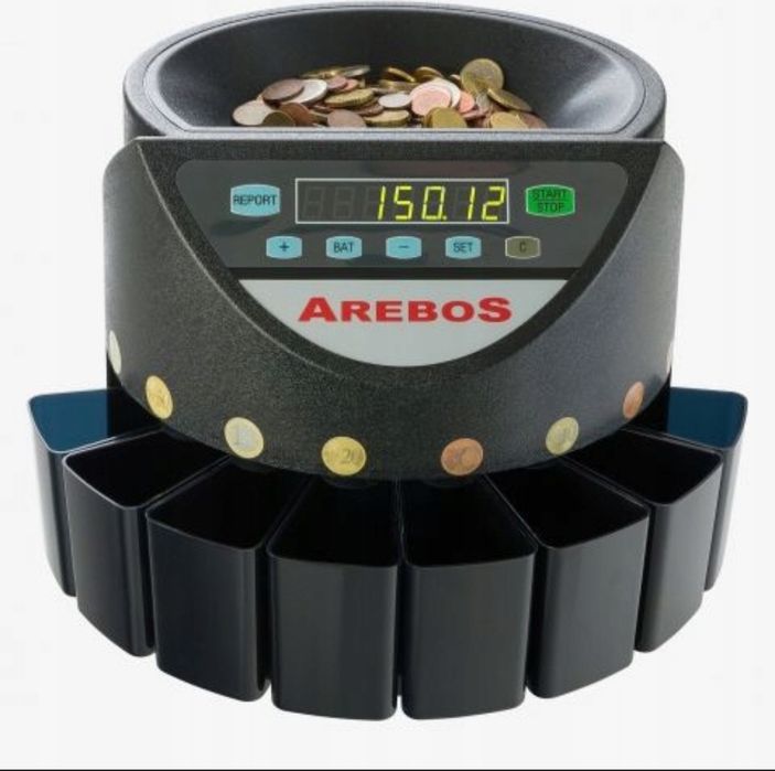 Liczarka monet euro arebos sortownik