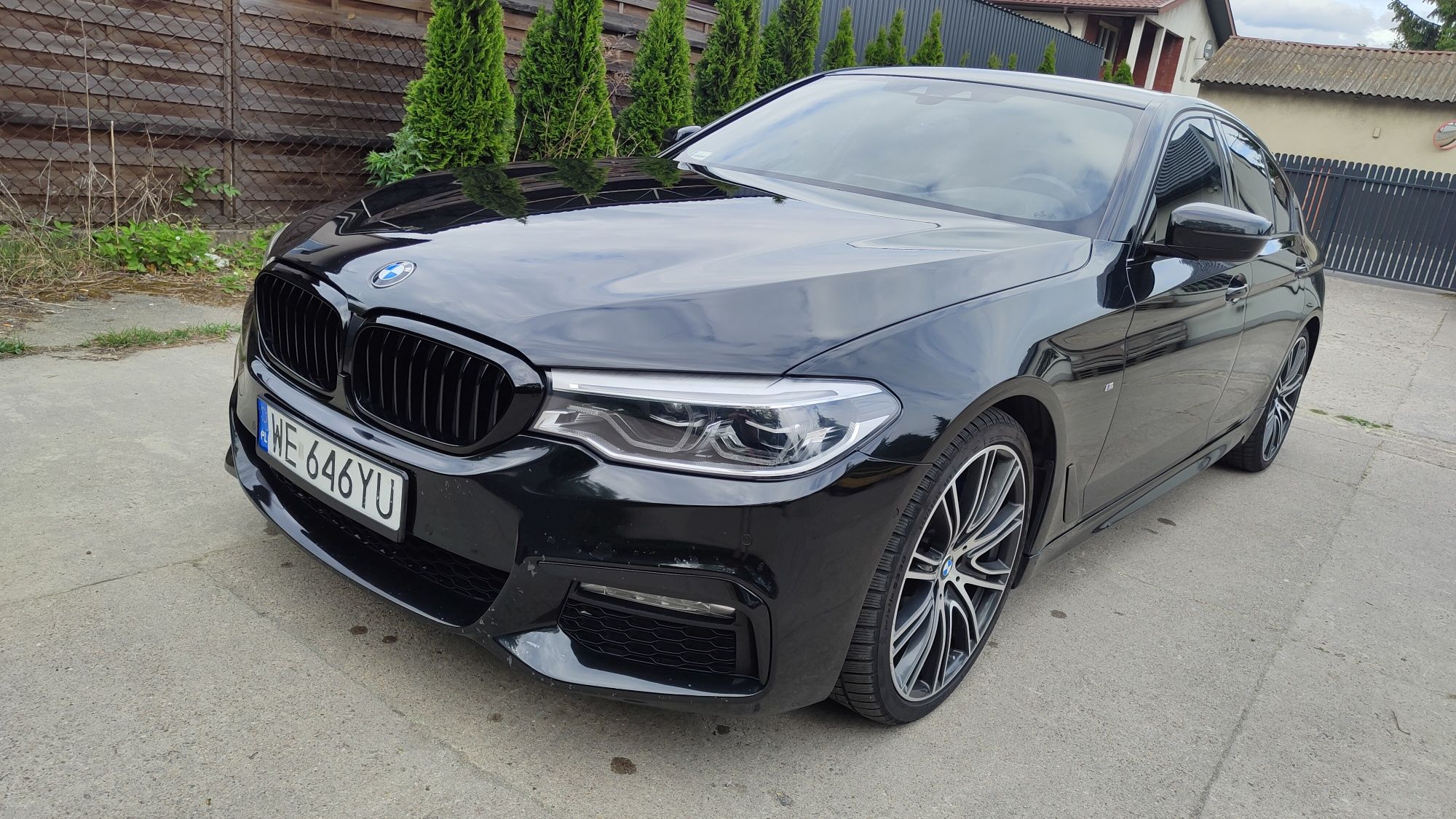 BMW G30 530D 265KM M-PAKIET X-DRIVE HEAD UP HARMAN Kardon Zarejestrowa