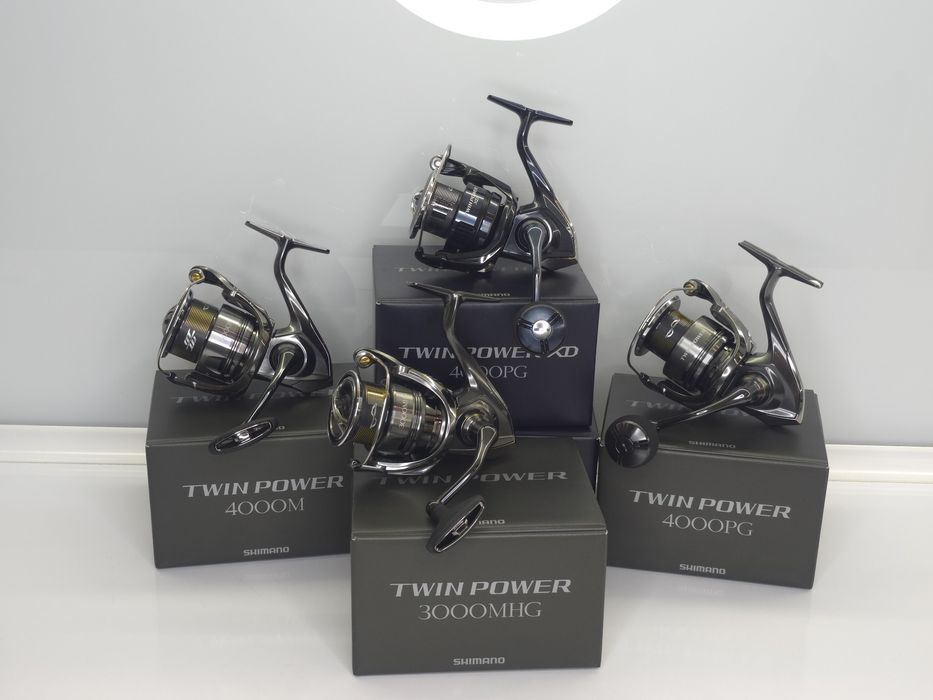 Shimano 25, 24 Twin Power 4000M, 4000PG, 3000MHG, XD 4000PG  Japan,GDM