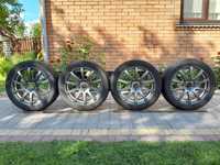 диски r17 5x114.3 et45 7j зимова резина 225 45 falken 7мм колеса