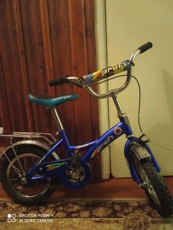 Продаётся детский 2-х  колесный велосипед б/у.